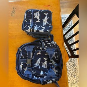 PBK Shark Backpack (Small) and Lunch Box